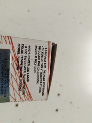 Lampara led alta potencia