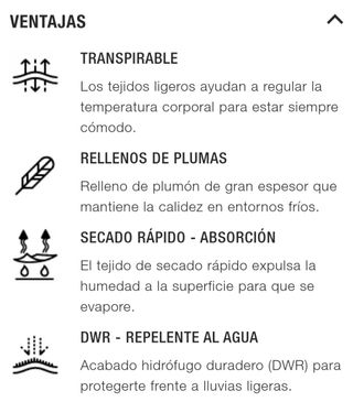 Chaqueta de hombre the north face 
