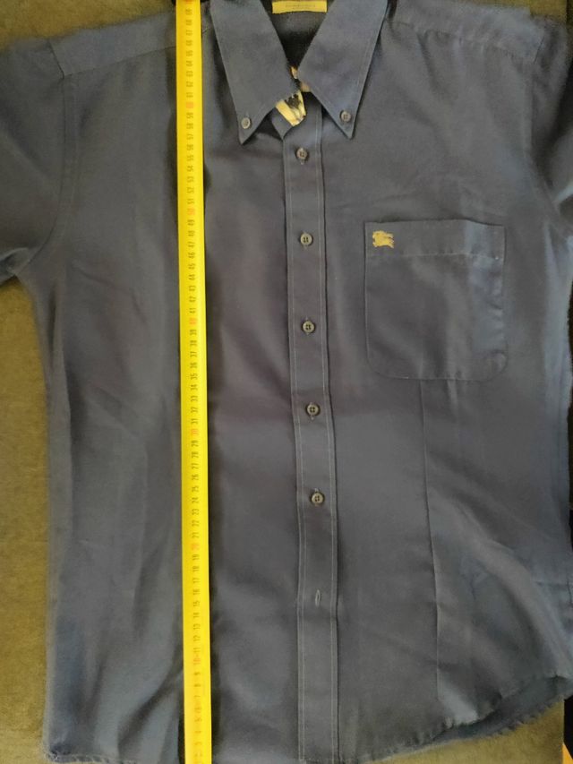 Camicia Burberry London Uomo  blu, originale 