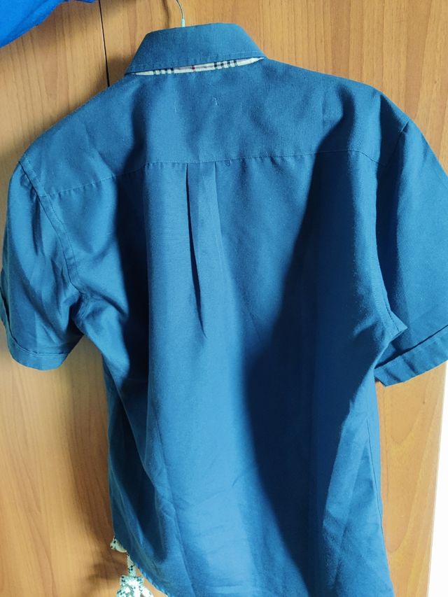 Camicia Burberry London Uomo  blu, originale 