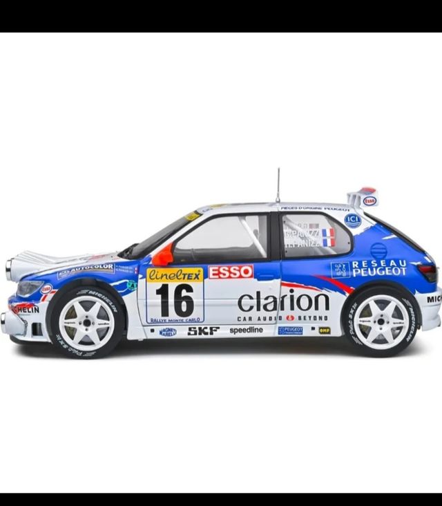 Maqueta peugeot 306 rally monte carlo