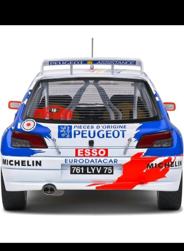 Maqueta peugeot 306 rally monte carlo