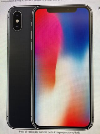 IPhone X 64 GB Gris espacial