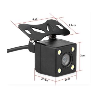 TELECAMERA RETROMARCIA RETROCAMERA CON STAFFA AUTO