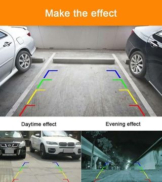 TELECAMERA RETROMARCIA RETROCAMERA CON STAFFA AUTO