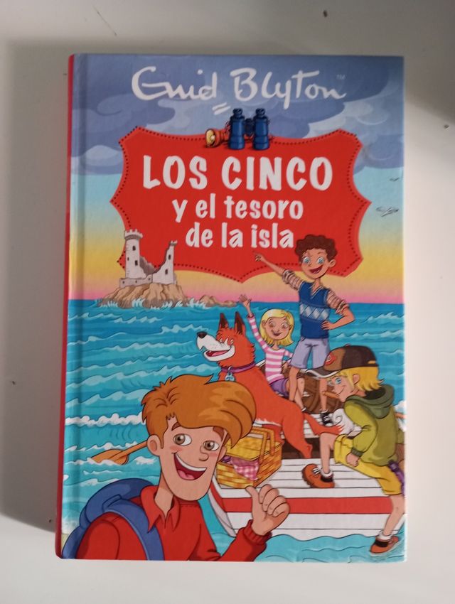 los cinco y el tesoro de la isla