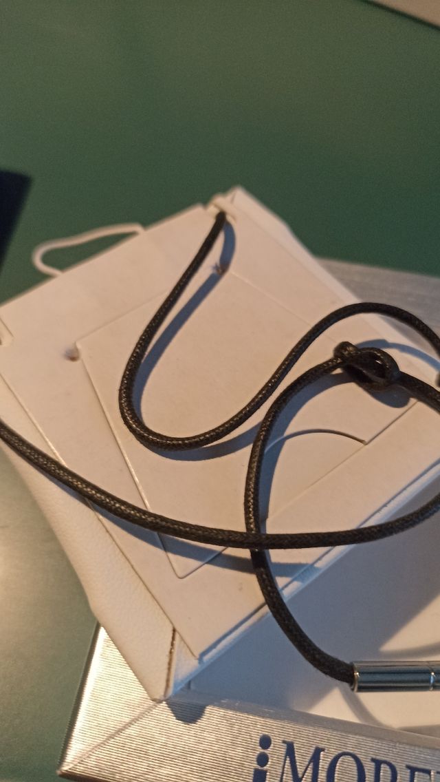 Morellato collana uomo acciaio Nuova