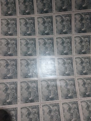 Pliegos enteros sellos nuevos