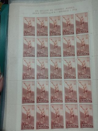 Pliegos enteros sellos nuevos