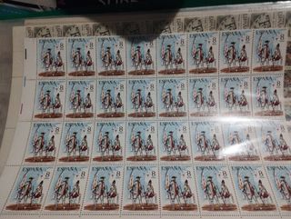 Pliegos enteros sellos nuevos