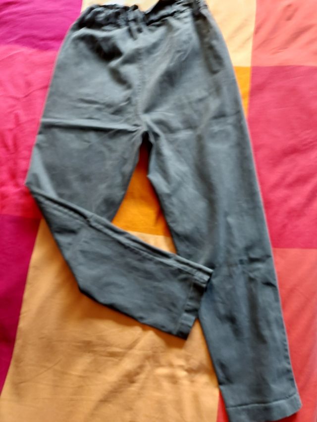 Pantalón paperbag kaki La Caja de Pandora