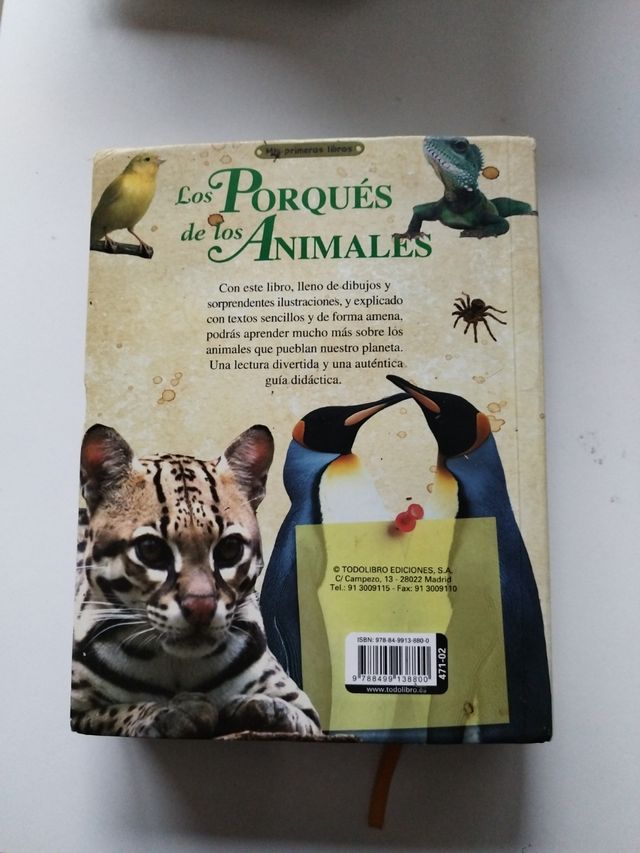 Libro Animales