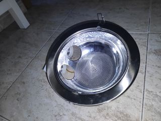 Lote 3 downlight interior acero traslucido