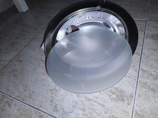Lote 3 downlight interior acero traslucido