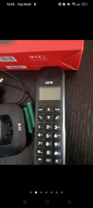 Teléfonos fijo inalámbrico spc