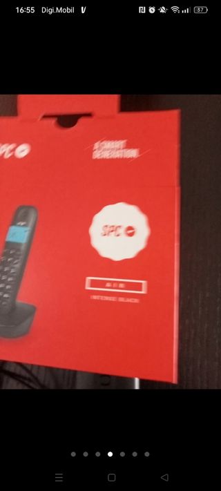 Teléfonos fijo inalámbrico spc