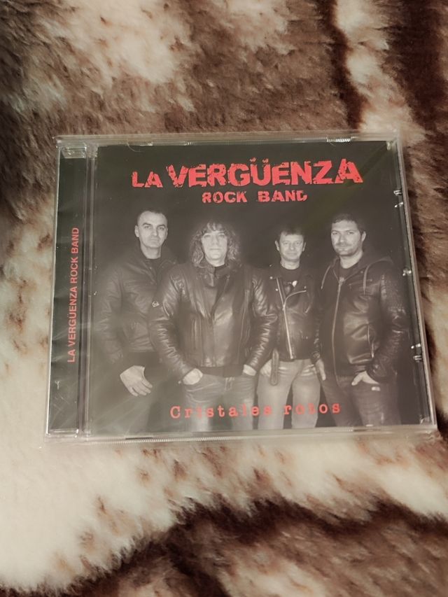 CD LA VERGÜENZA ROCK BAND CRISTALES ROTOS