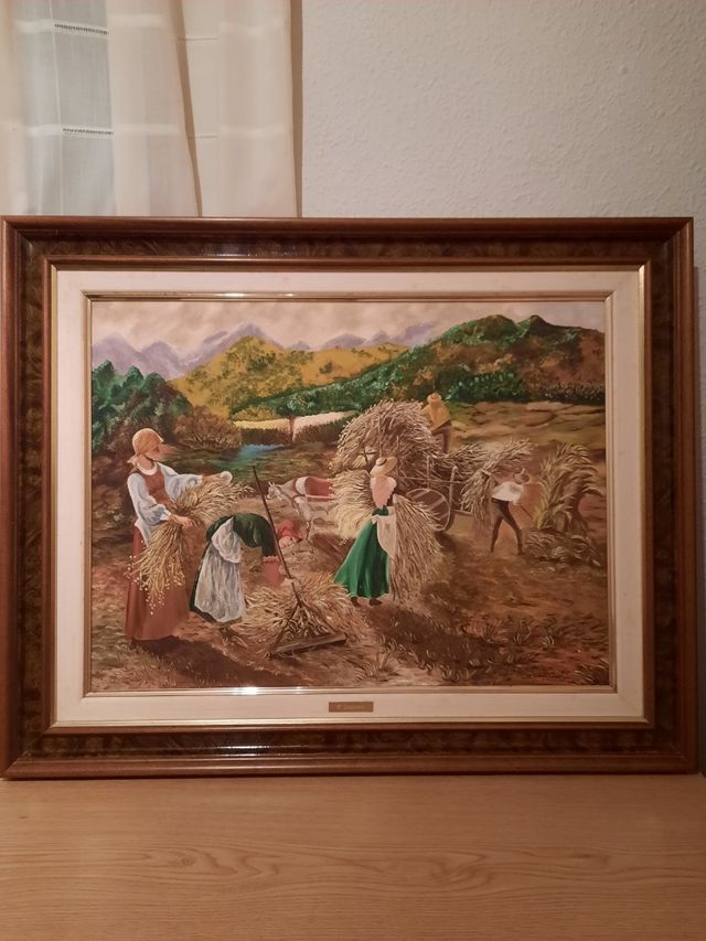 Cuadro pintado a mano