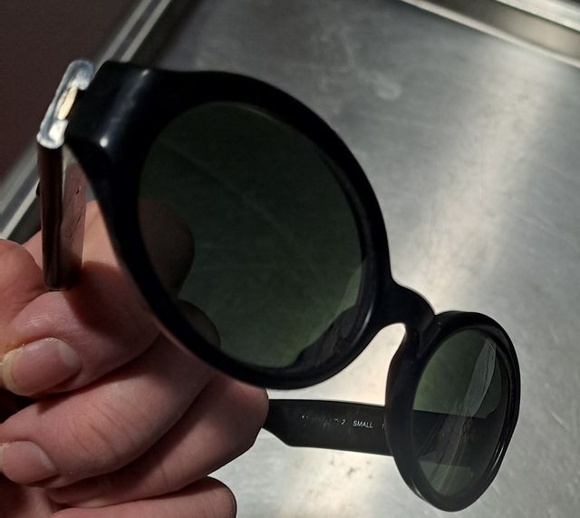 Occhiali da sole uomo neri Byblos