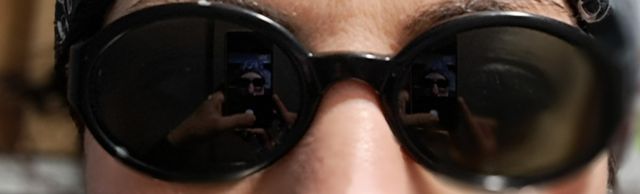 Occhiali da sole uomo neri Byblos