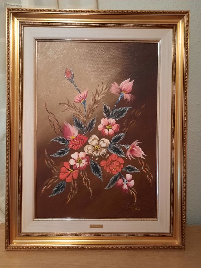 Cuadro pintado a mano