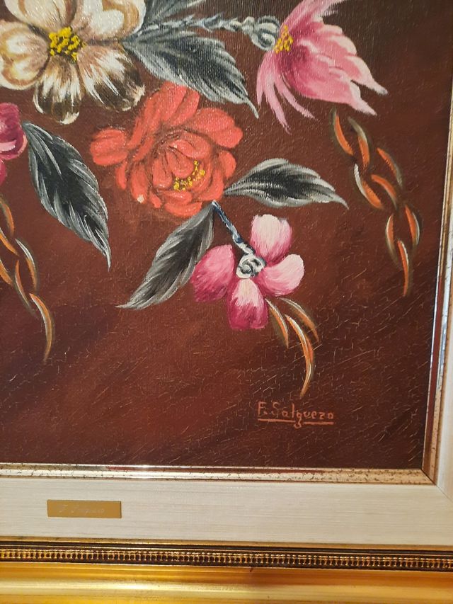 Cuadro pintado a mano