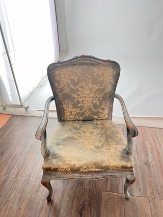 Atrezzo fotografía sillón vintage