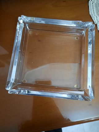 Posacenere in cristallo 17x17