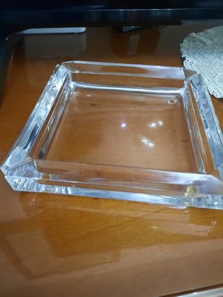 Posacenere in cristallo 17x17