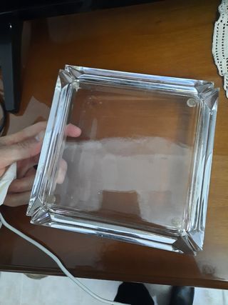 Posacenere in cristallo 17x17