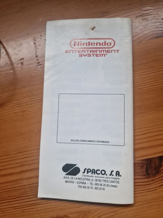 Catálogo Nintendo