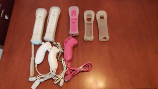 Consola Wii+ mandos+ wii fit+juegos