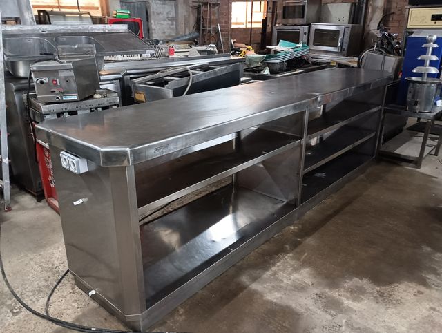 Mesa industrial 370cm*80cm