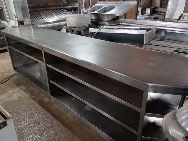 Mesa industrial 370cm*80cm