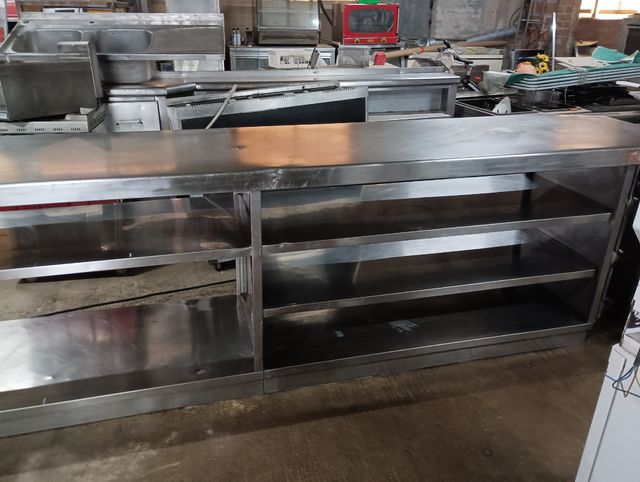 Mesa industrial 370cm*80cm