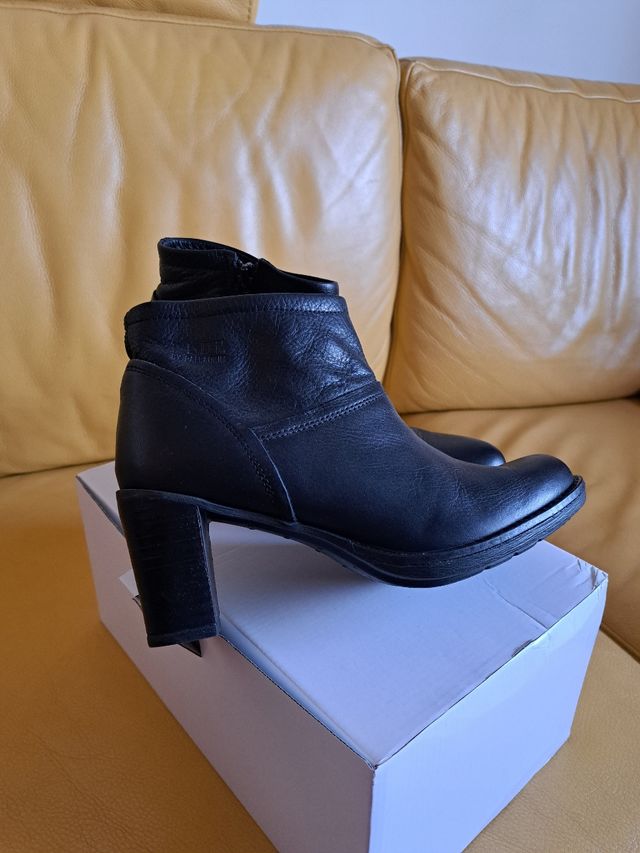 Stivaletti pelle palladium