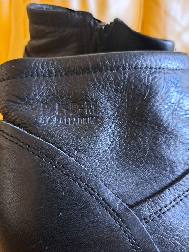 Stivaletti pelle palladium