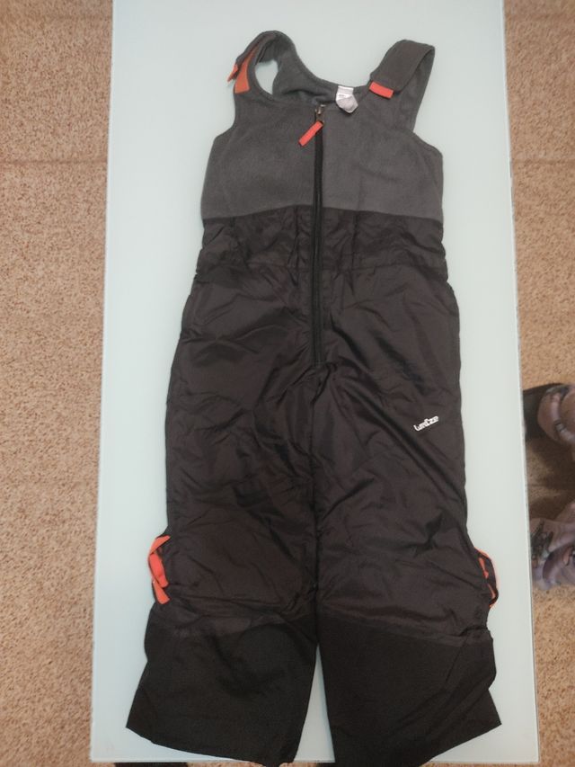 Pantalon nieve peto con jerseys termicos