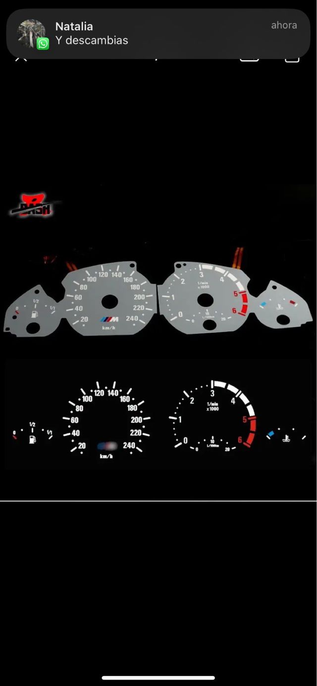 m3 velocimetro cuentakilometros