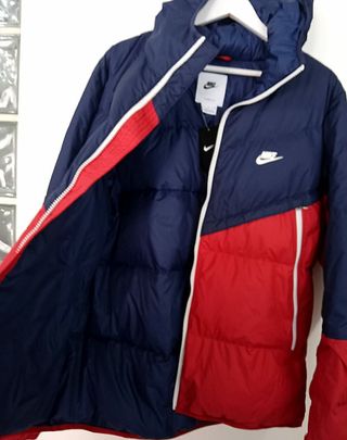 Plumífero Nike invierno hombre capucha storm fit