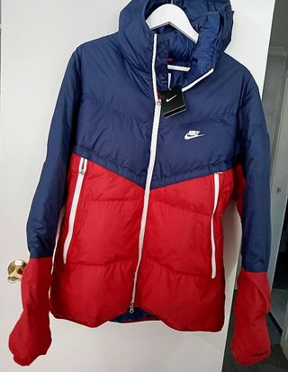 Plumífero Nike invierno hombre capucha storm fit