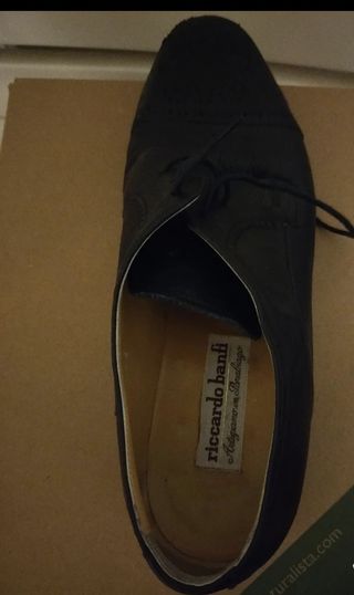 Scarpe stringate uomo, nere, n. 40