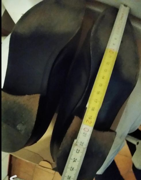 Scarpe stringate uomo, nere, n. 40