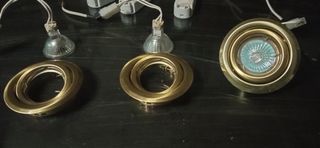3 Faretti ottone