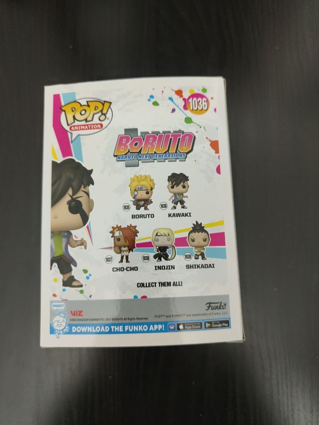 Funko pop! Scatola vuota Kawaki 1036 special ed.