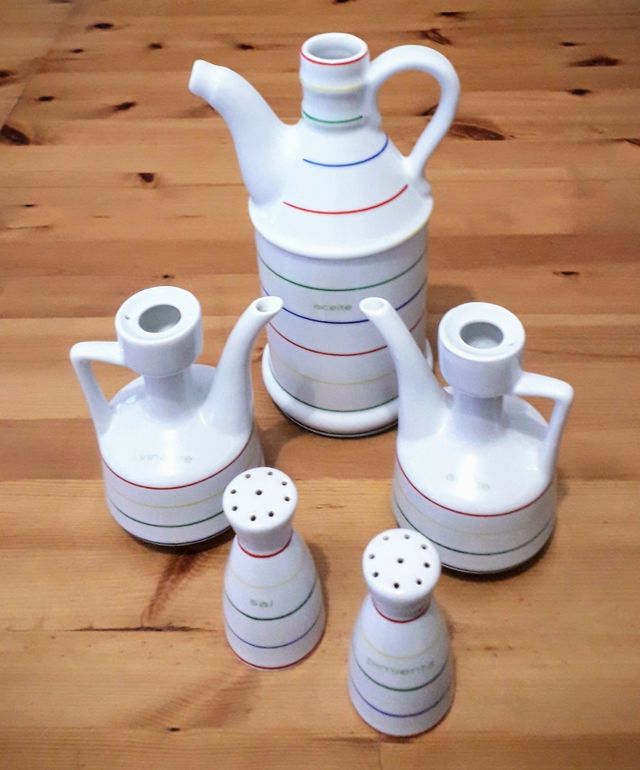 PETROLIERA E CONVOGLIO IN PORCELLANA HERRANDIZ