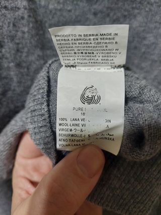 Jersey pico lana Benetton