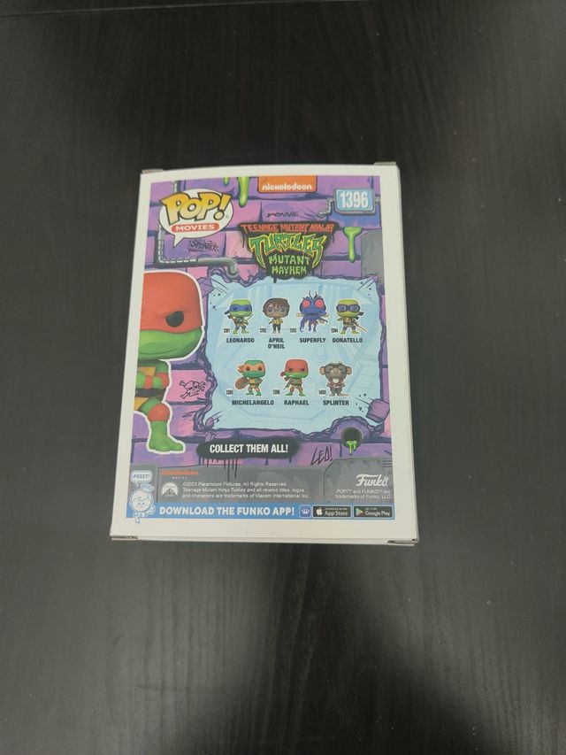 Funko pop! Scatola vuota Raphael 1396