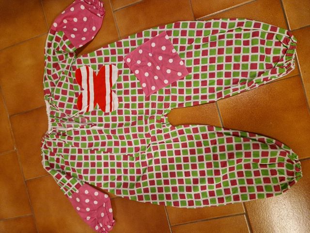 Vestito carnevale pagliaccio