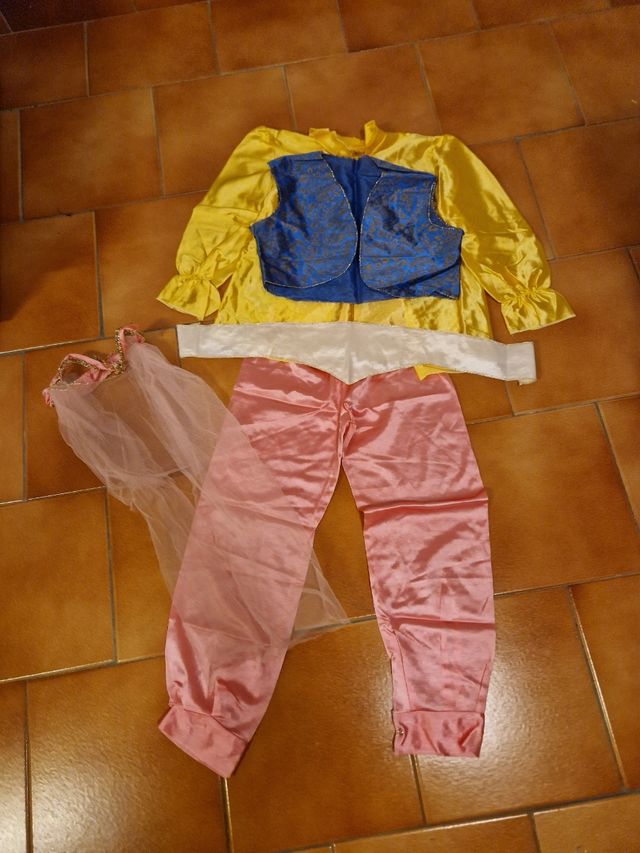 Vestito carnevale da odalisca 10/11 anni